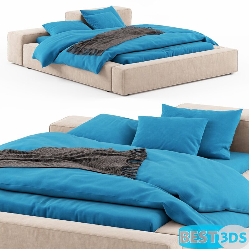 Lit design Extrasoft bed
