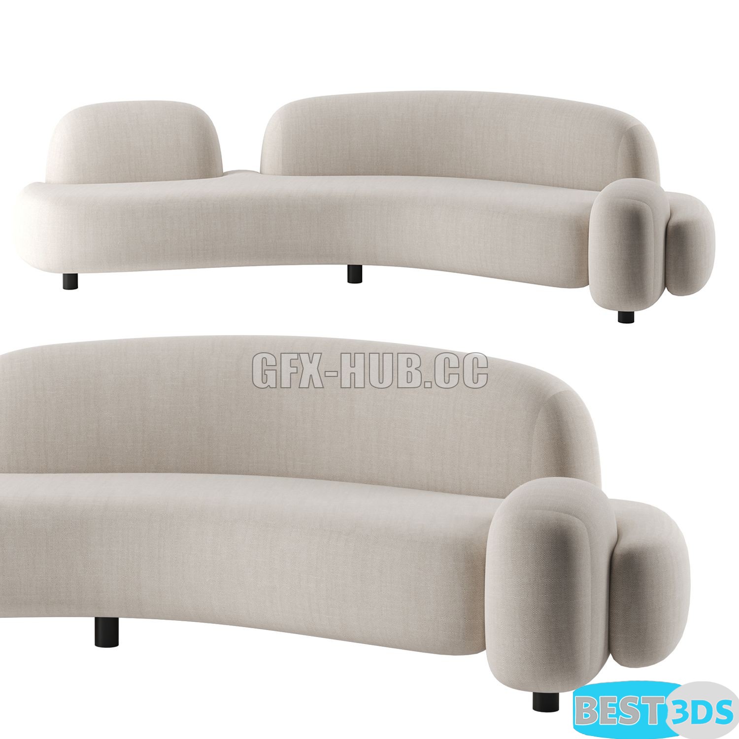Pack model 3D- Canapé – Image 265