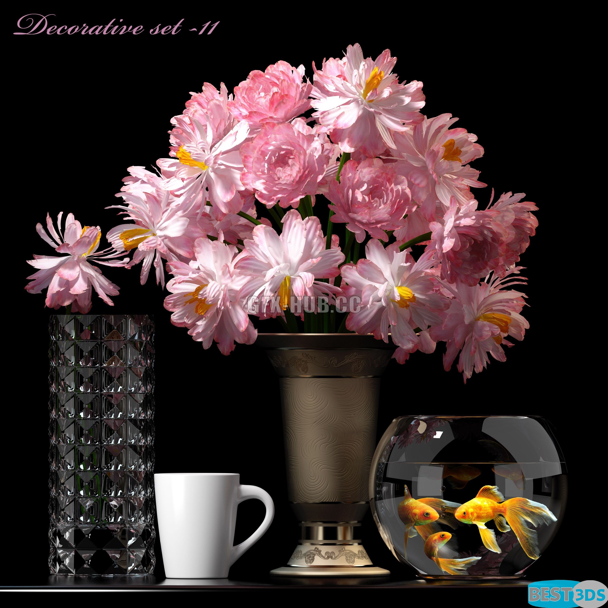 Pack model 3D- Vase – Image 73