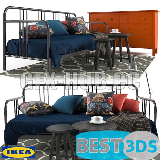 Modèle 3D FYRESDAL-IKEA