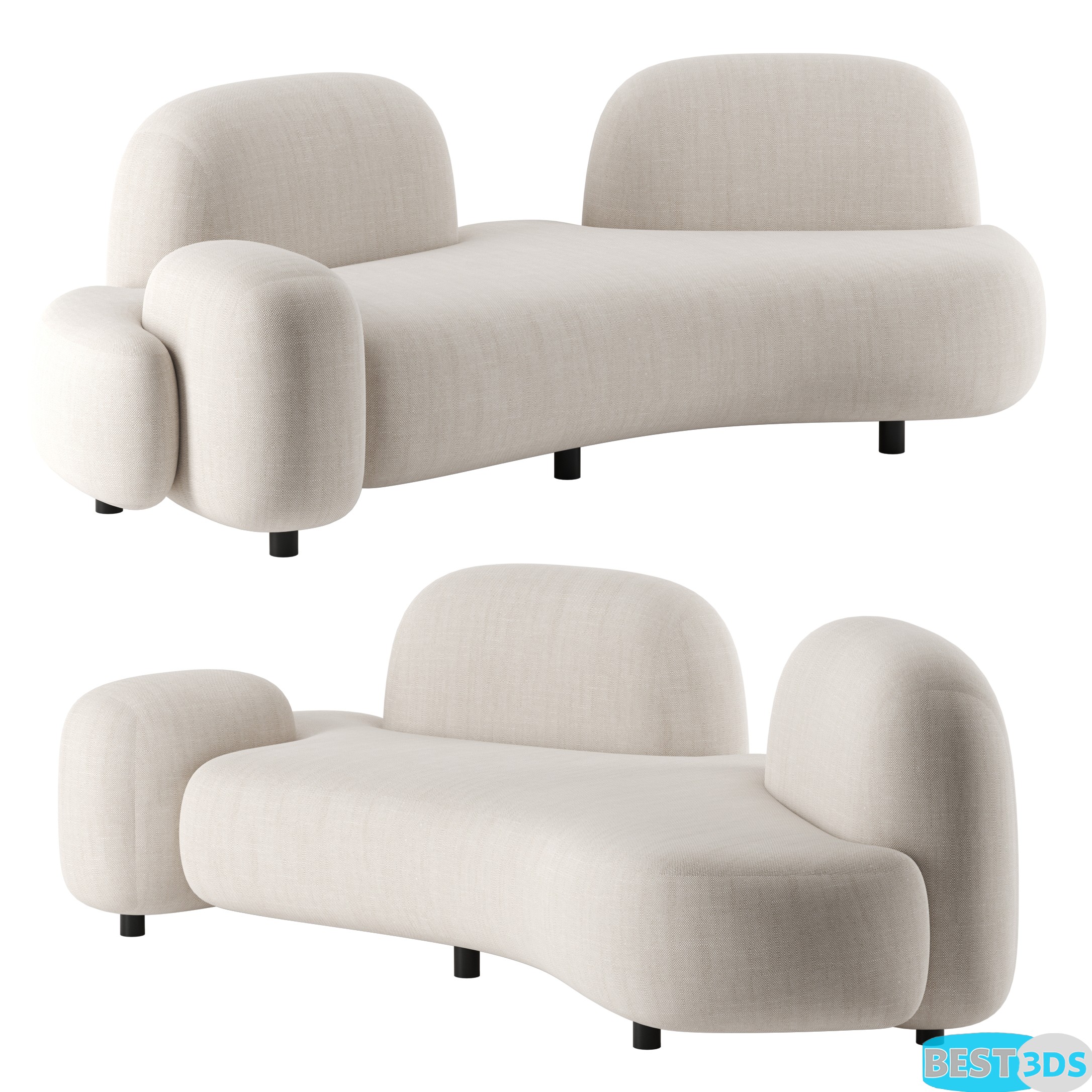 Pack model 3D- Canapé – Image 266