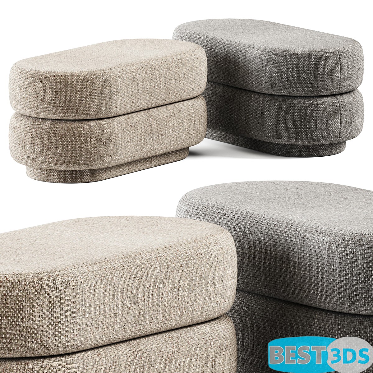 Pack model 3D- Sièges Moelleux – Image 73