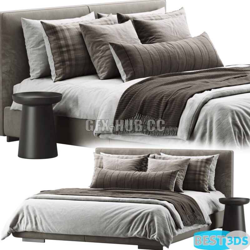 Lit design Flexform Magnum Bed