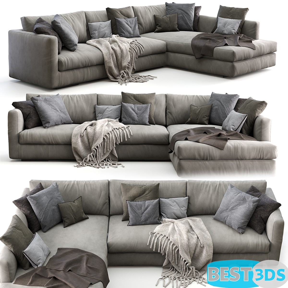 Pack model 3D- Canapé – Image 257