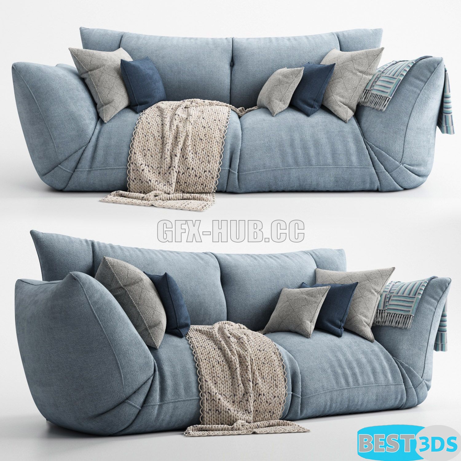 Pack model 3D- Canapé – Image 255