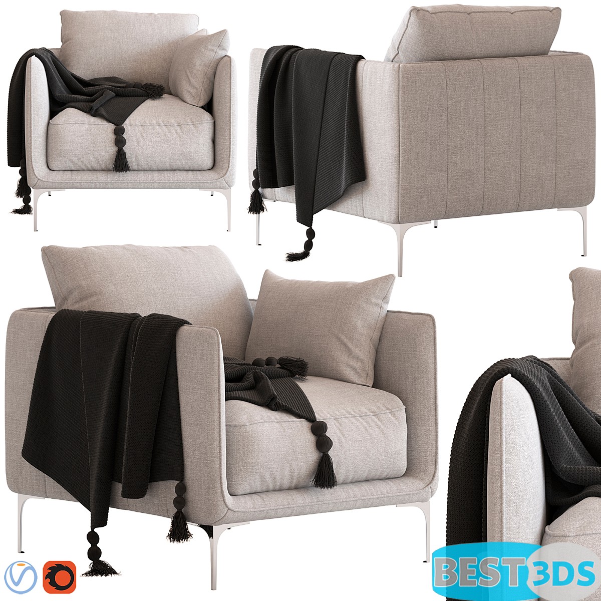 Pack model 3D- Canapé – Image 250