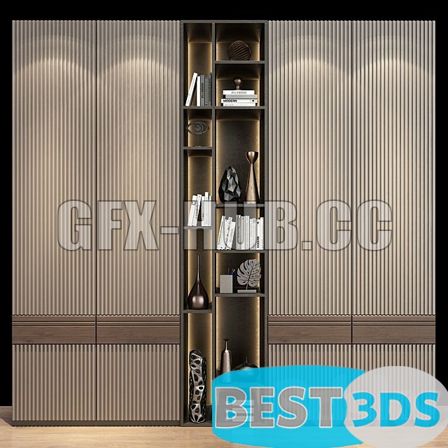Pack model 3D- Armoires Et Vitrines – Image 56
