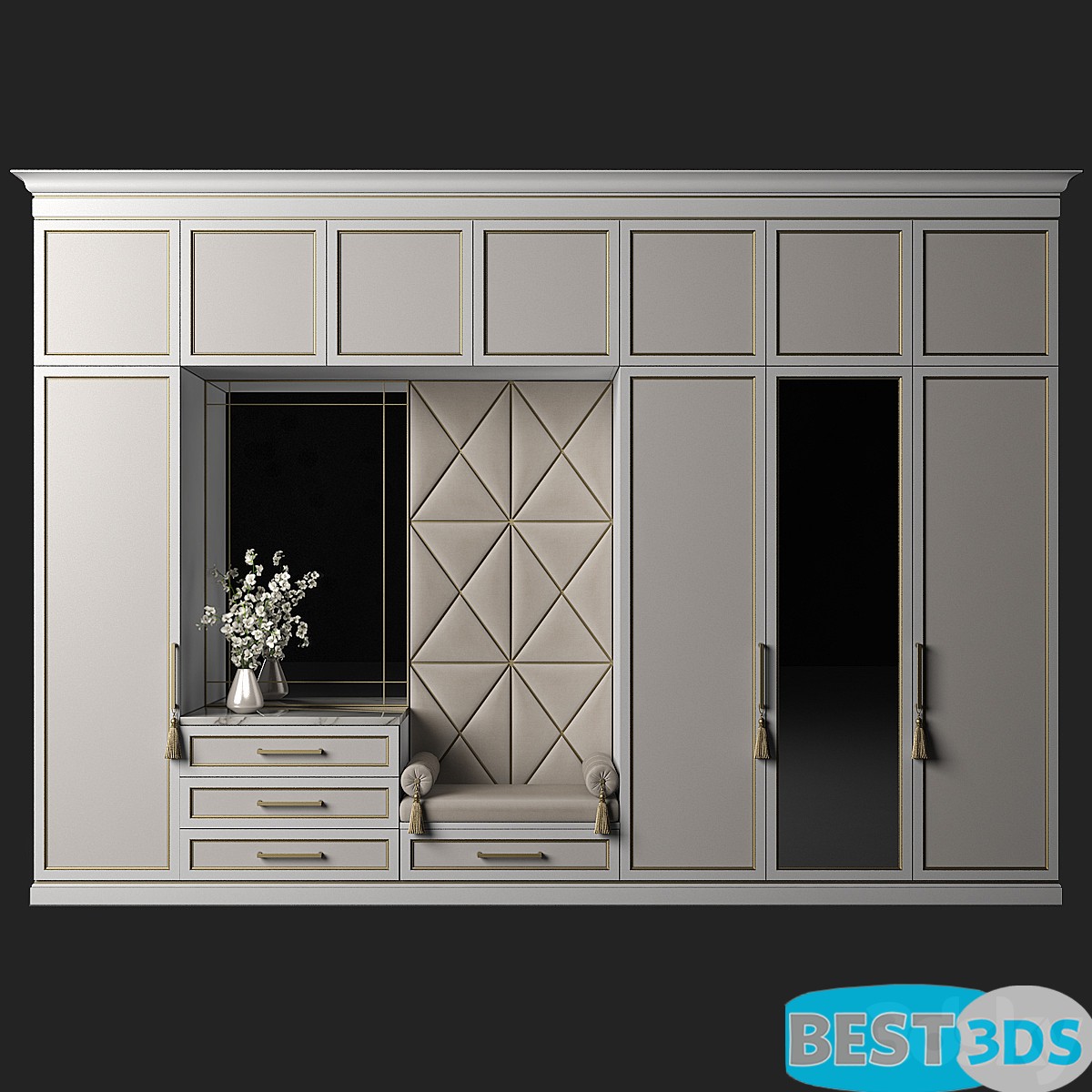 Pack model 3D- Armoires Et Vitrines – Image 49
