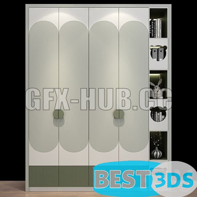Pack model 3D- Armoires Et Vitrines – Image 69