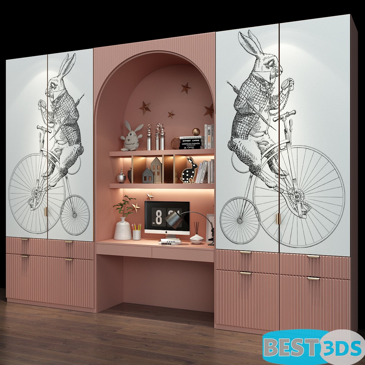 Pack model 3D- Mobilier De Bureau – Image 32