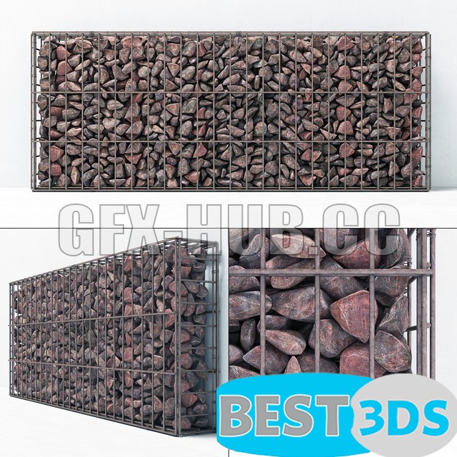 Gabion de fortification