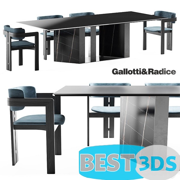 Pack model 3D- Tables Et Chaises – Image 112