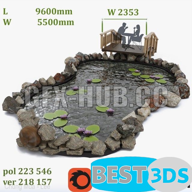 Bassin de jardin