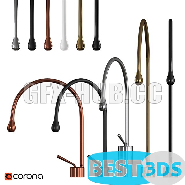 Pack model 3D- Accessoires de salle de bain – Image 60
