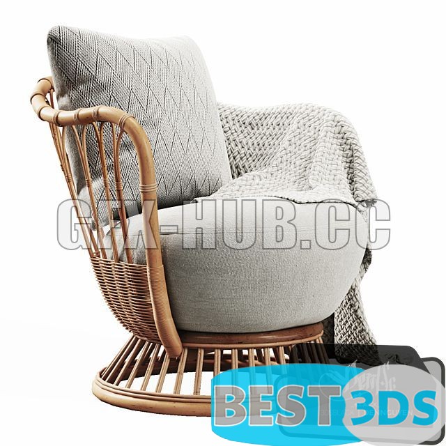 Grace Lounge Chair 0 - Modèle Optimisé