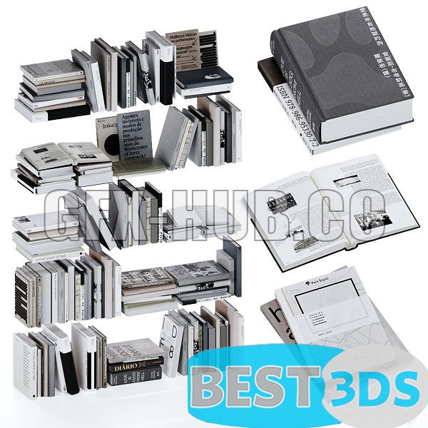 Pack model 3D- Ensemble décoratif – Image 159