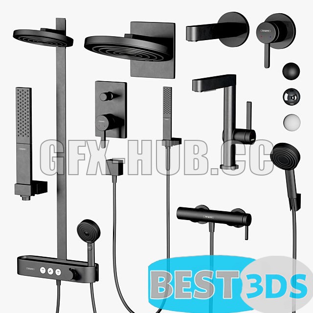 Pack model 3D- Accessoires de salle de bain – Image 63
