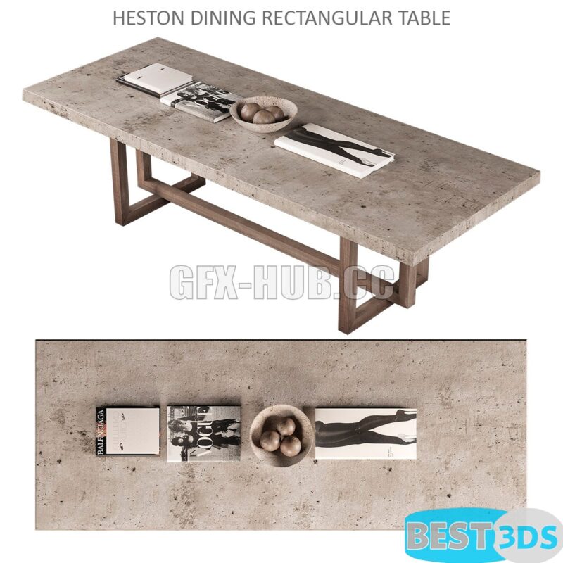 Table à manger Heston – Thomas Bin