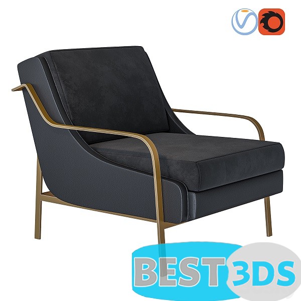 Halden Lounge Chair Rove Concept - Modèle Optimisé
