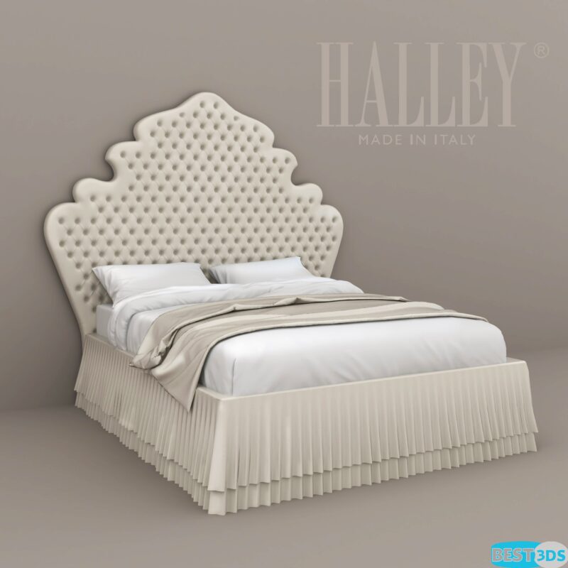 Lit design Halley PANDORA CAPITONNE art 442CADPLI