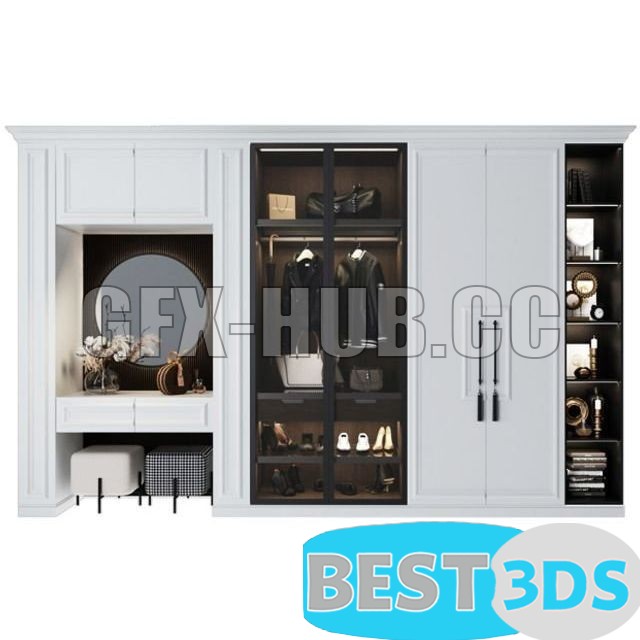 Pack model 3D- Armoires Et Vitrines – Image 77