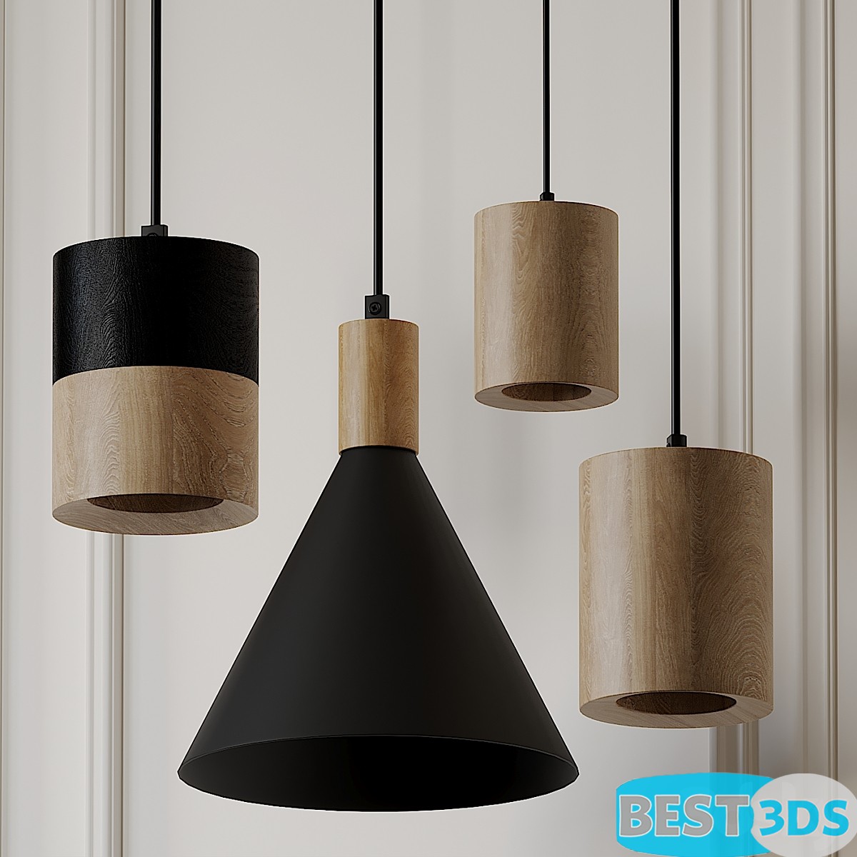 Pack model 3D- Eclairage De Plafond – Image 102