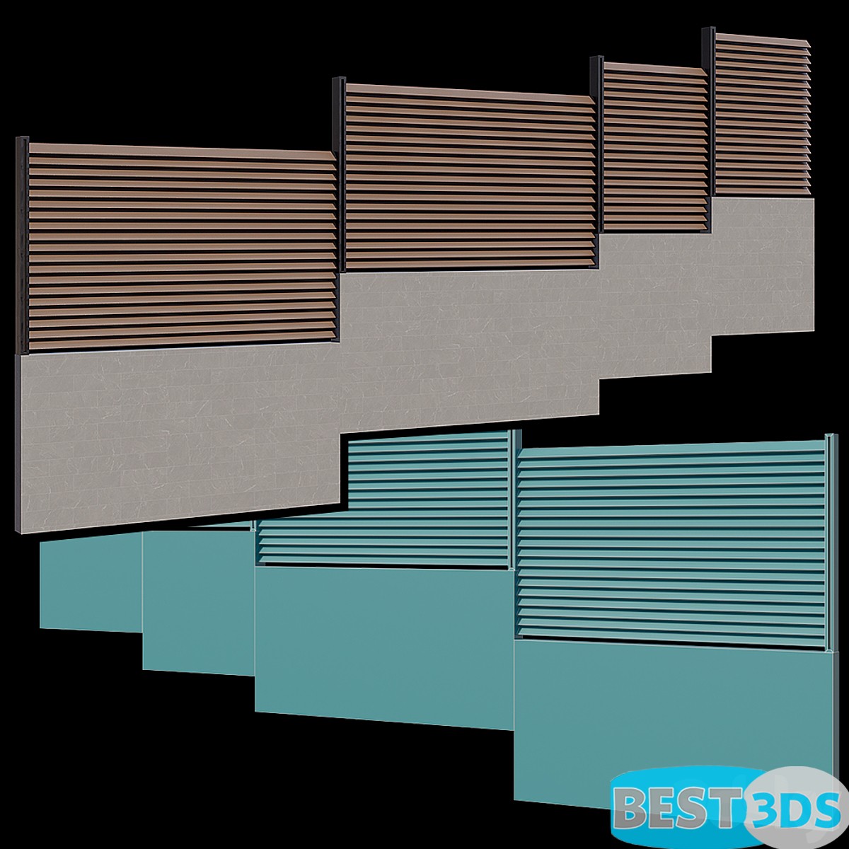 Pack model 3D- Rideau – Image 55