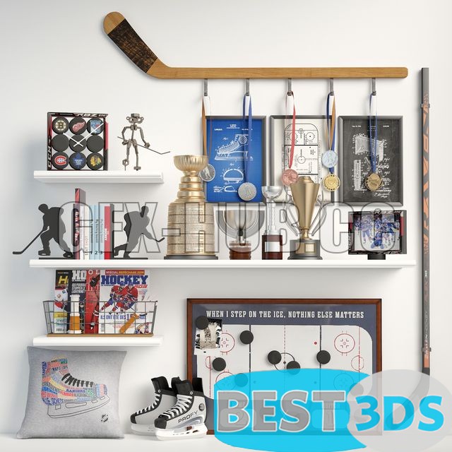 Pack model 3D- Ensemble décoratif – Image 163