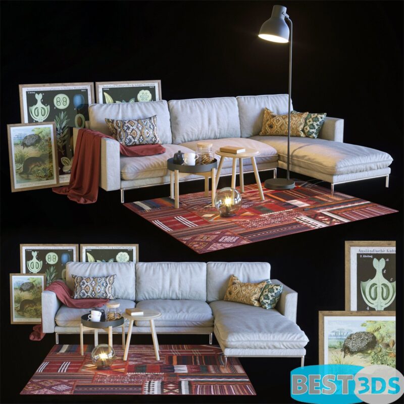 Set de canapés Hulsta & IKEA