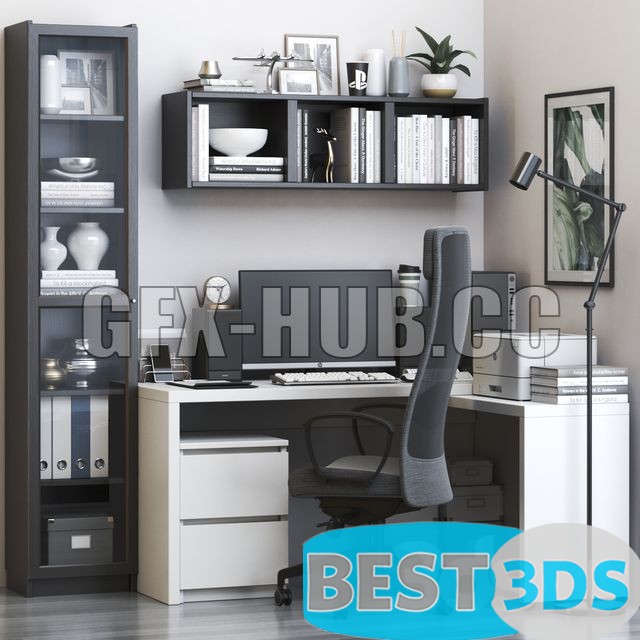 Poste Bureau IKEA 59