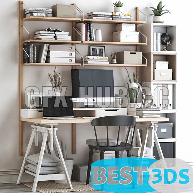 Poste Bureau IKEA 73