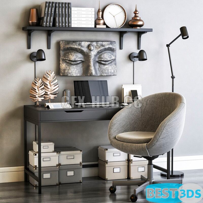 Poste Bureau IKEA 82