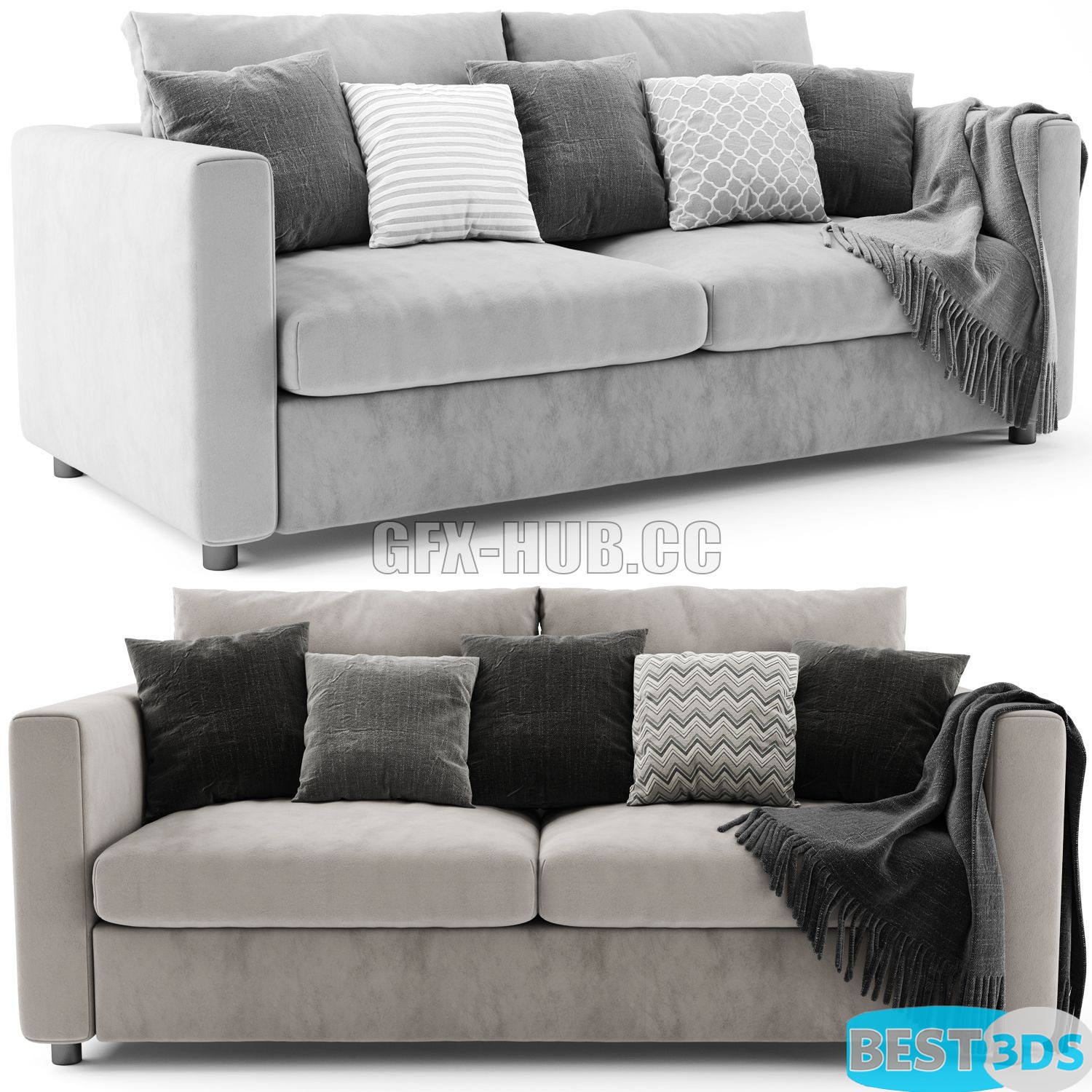Pack model 3D- Canapé – Image 234