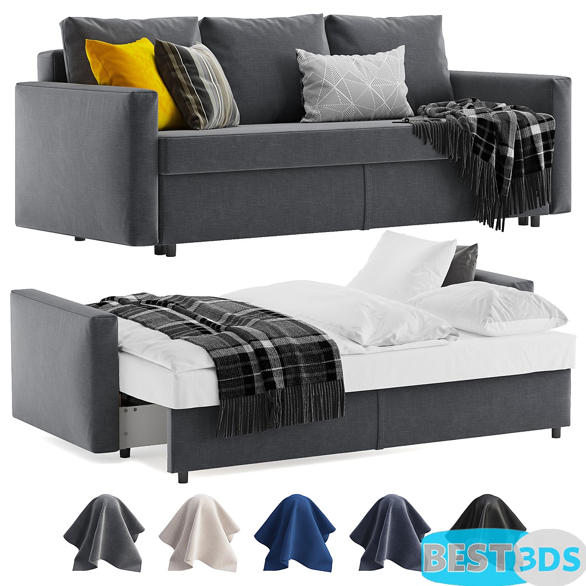 Pack model 3D- Canapé – Image 233