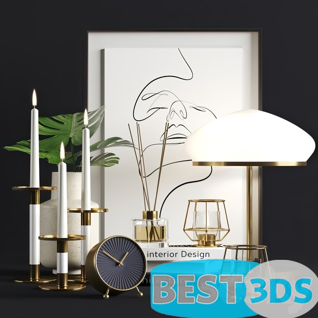 Pack model 3D- Ensemble décoratif – Image 164