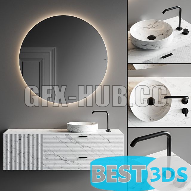 Pack model 3D- Lavabo – Image 36