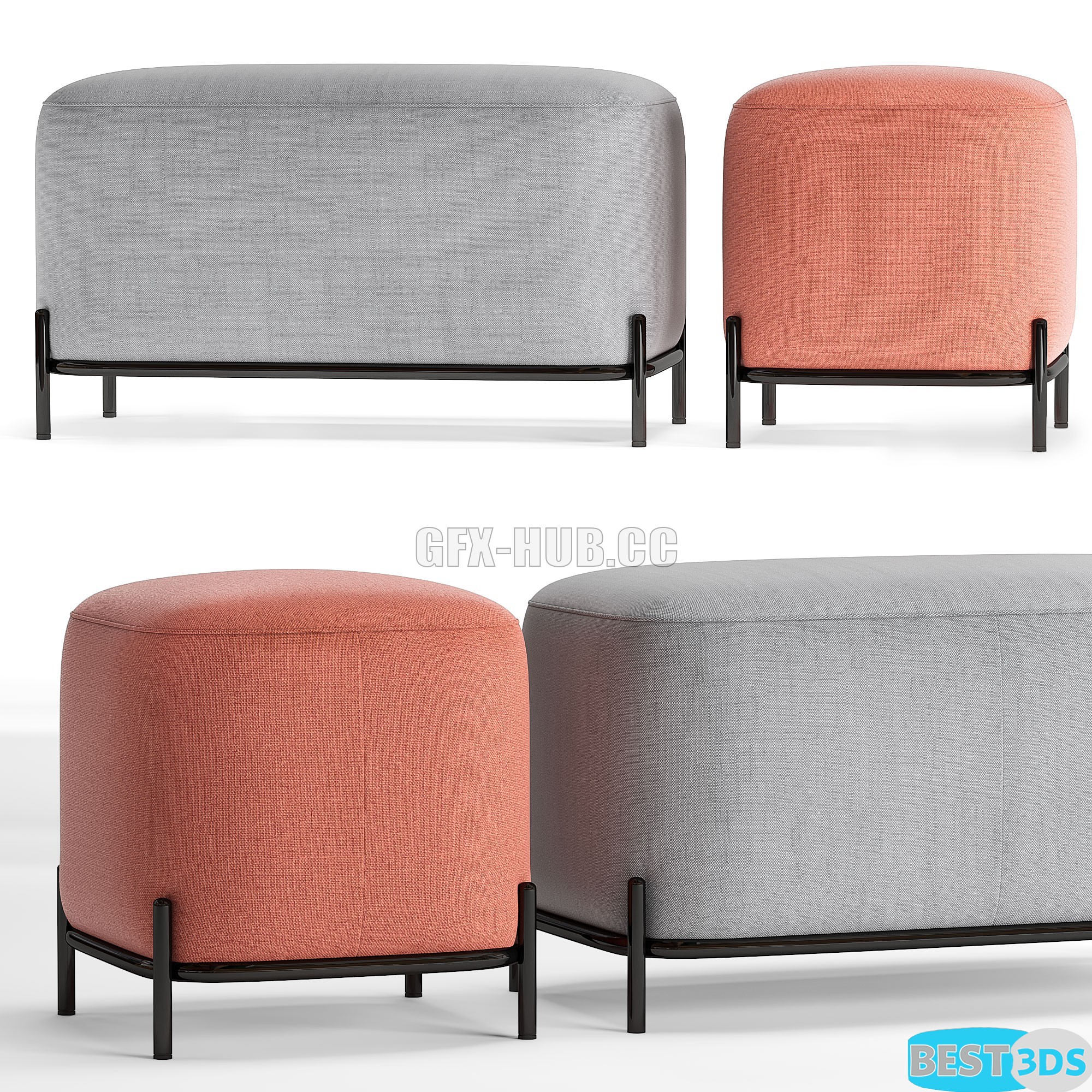 Pack model 3D- Sièges Moelleux – Image 94