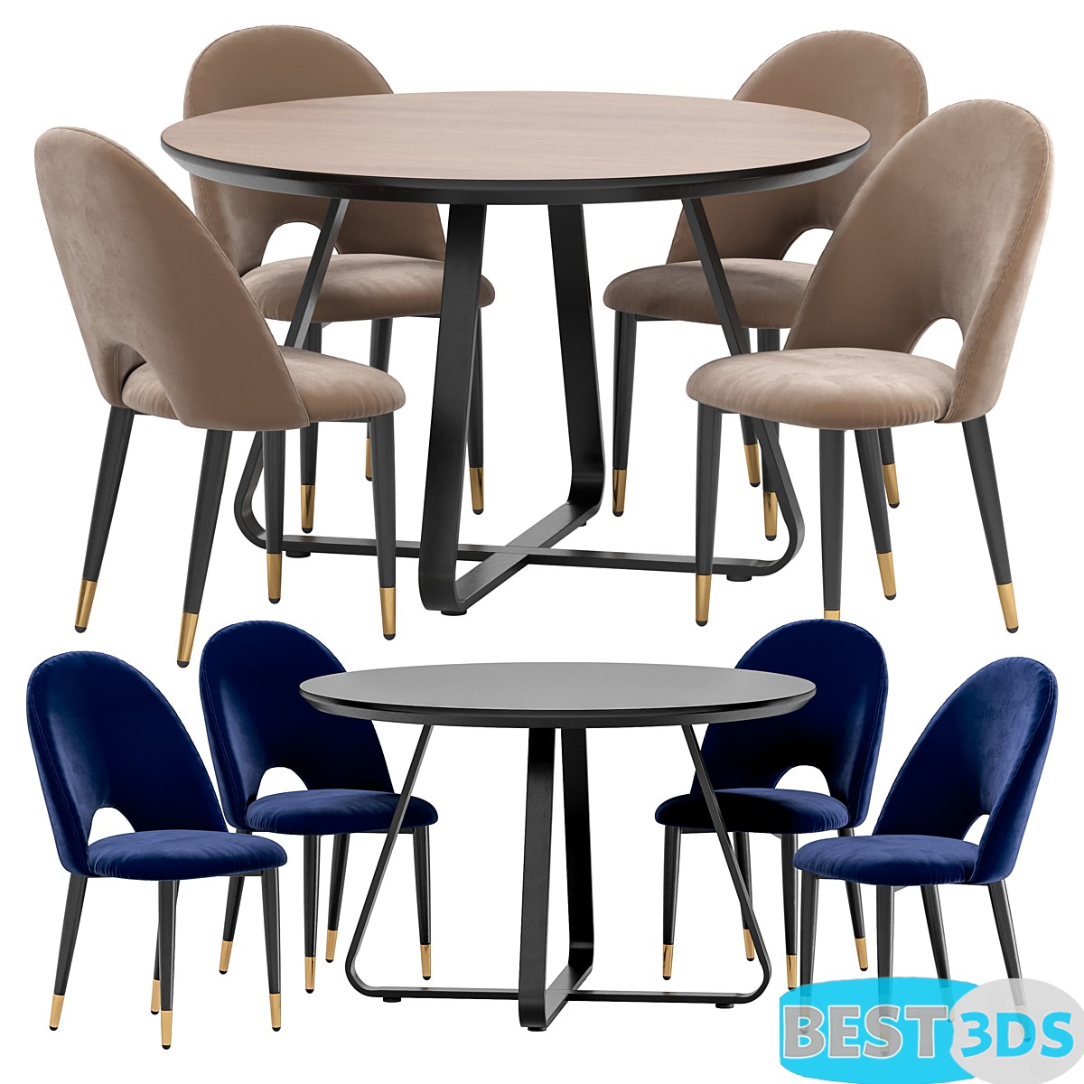 Pack model 3D- Tables Et Chaises – Image 99