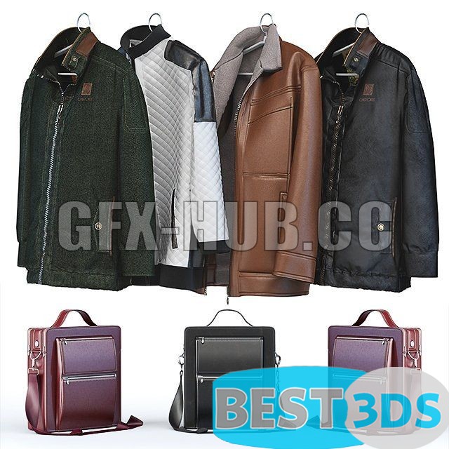 Pack model 3D- Vêtements – Image 24
