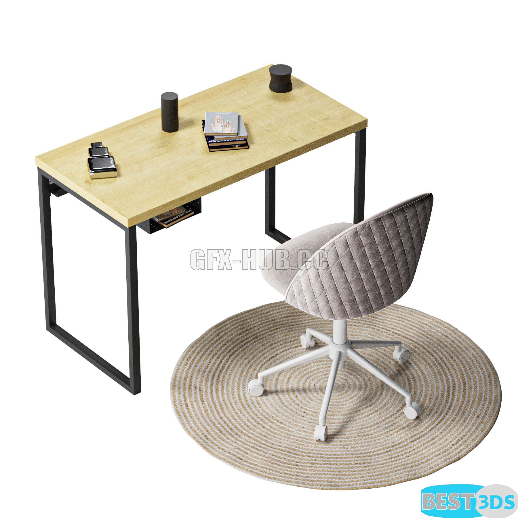 Pack model 3D- Mobilier De Bureau – Image 59