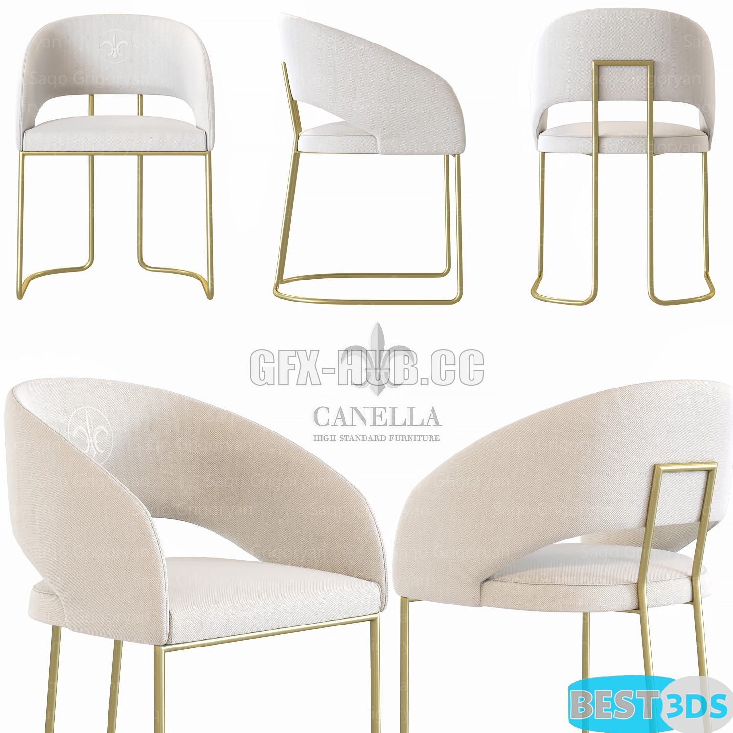 Pack model 3D- Chaise – Image 179