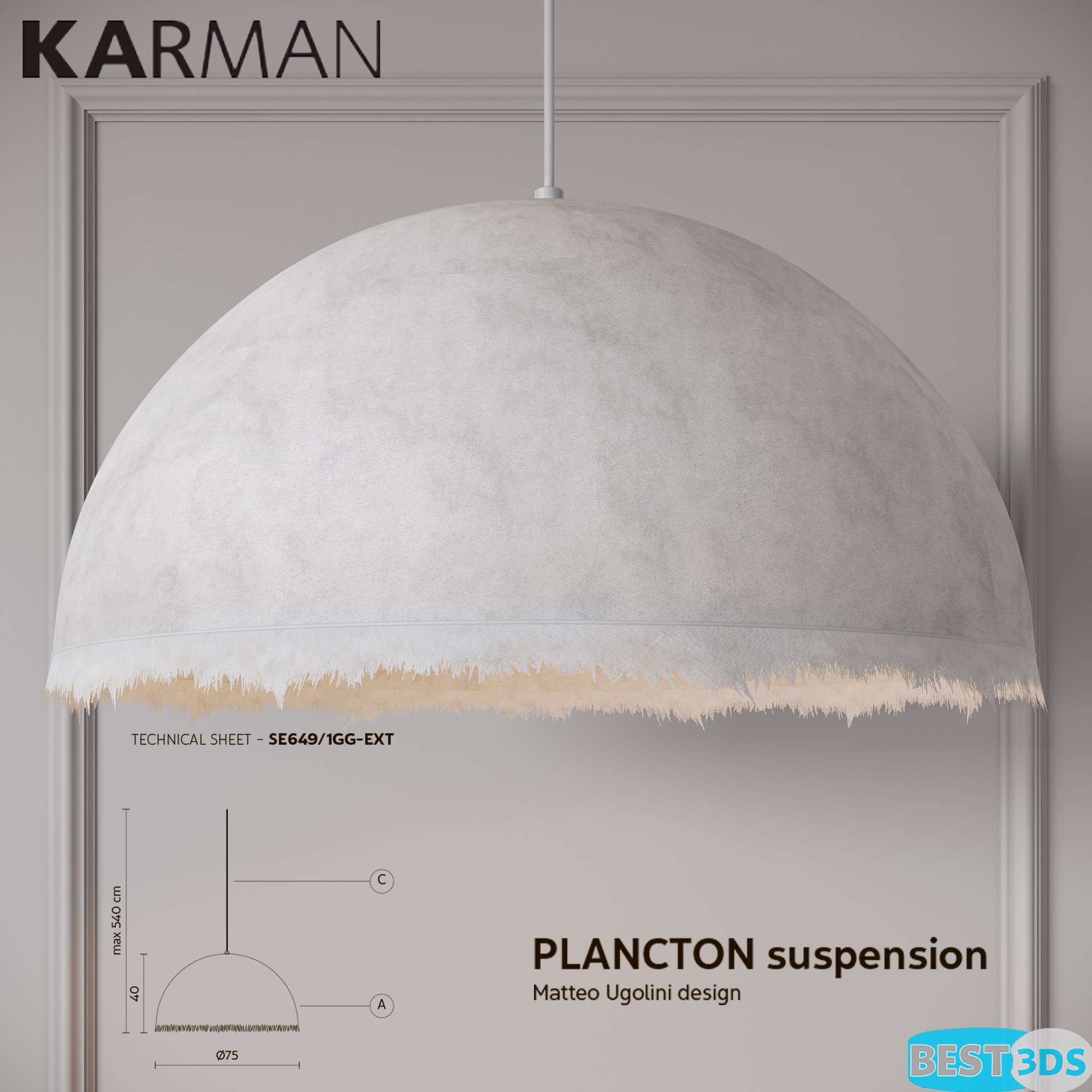 Pack model 3D- Eclairage De Plafond – Image 86