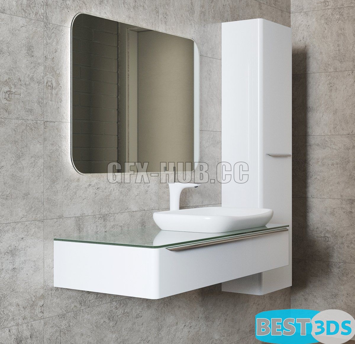 Pack model 3D- Lavabo – Image 39