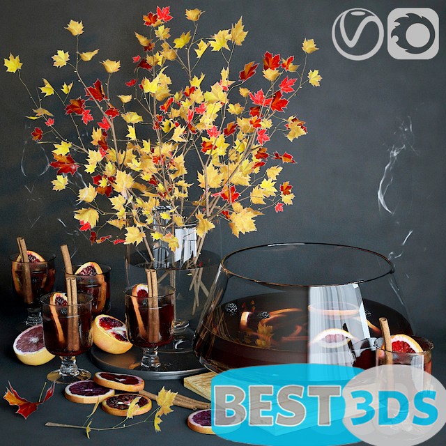 Pack model 3D- Ensemble décoratif – Image 170