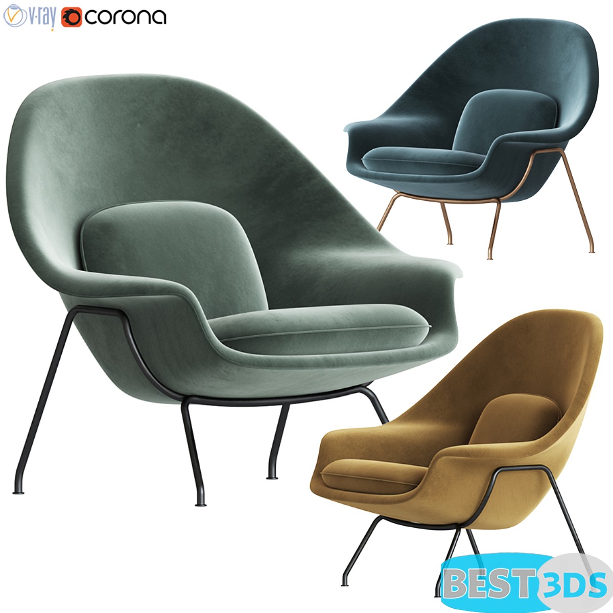 Pack model 3D- Chaise – Image 176