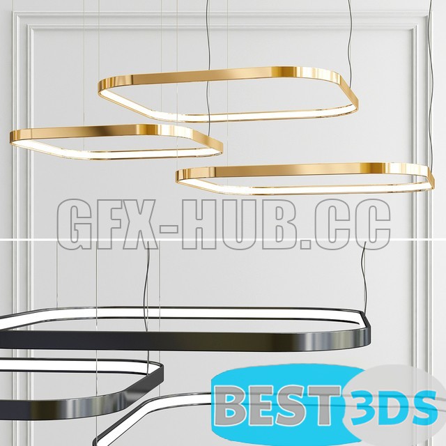 Pack model 3D- Eclairage De Plafond – Image 73