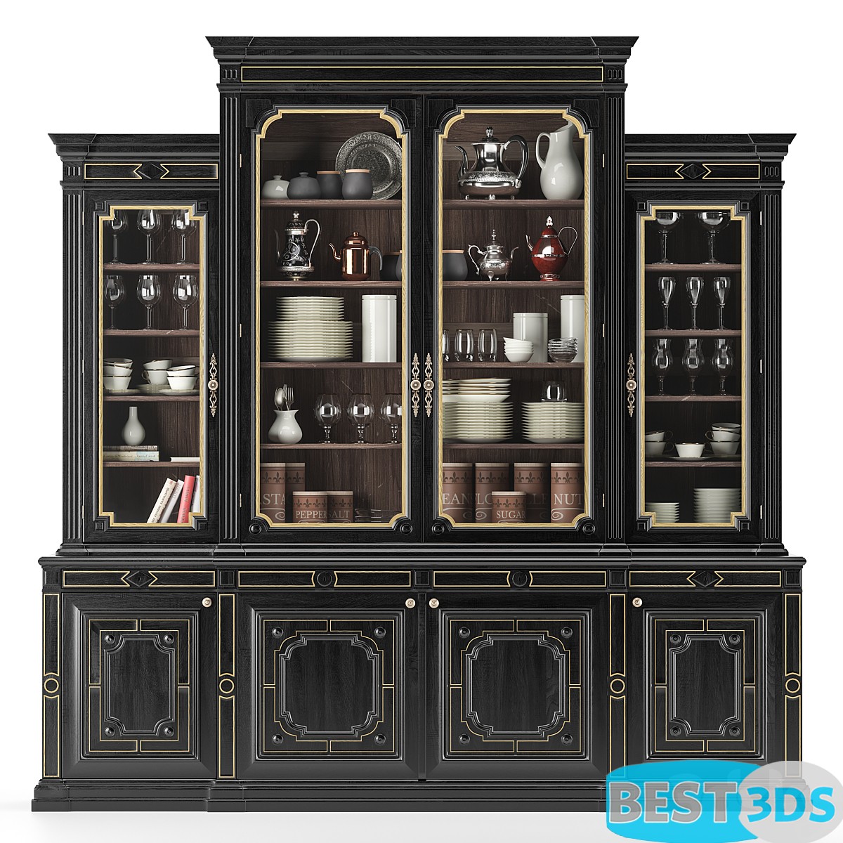 Pack model 3D- Armoires Et Vitrines – Image 82