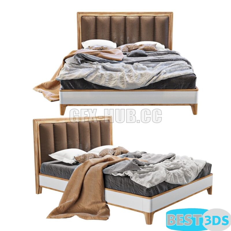 Lit design Le Fablier Deva set
