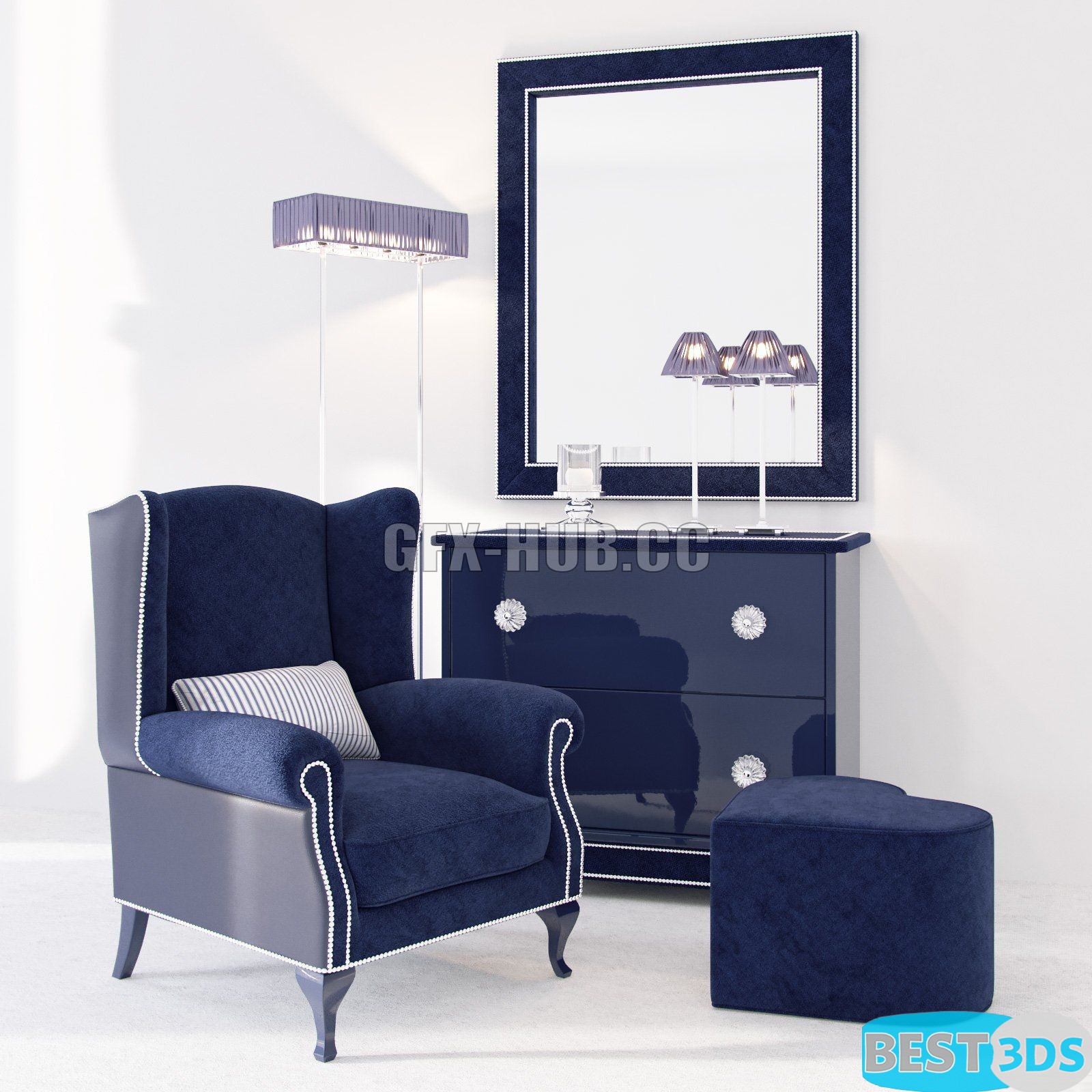 Pack model 3D- Chaise – Image 166