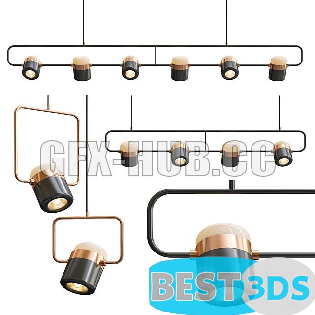 Pack model 3D- Eclairage De Plafond – Image 67